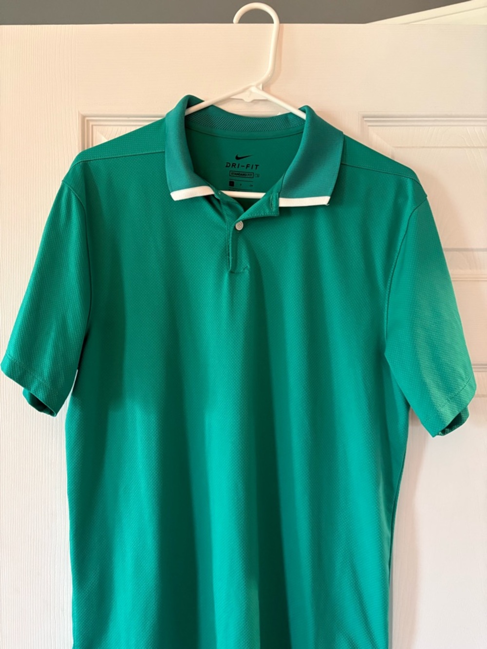 Nike Men’s Green Dri-FIT Polo